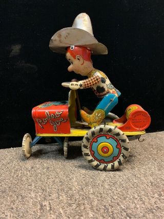 Vintage Wind Up Tin Toy 
