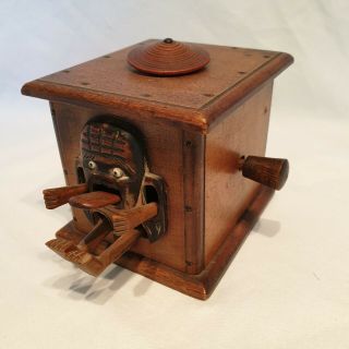Antique Japanese Kobe Automaton Toy.  Meiji Period. ,  Vgc.  Rare Piece.