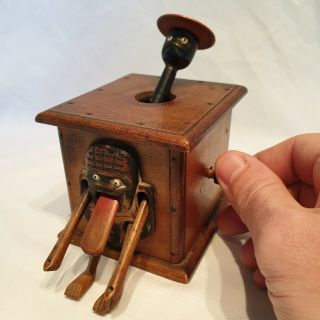 Antique Japanese Kobe Automaton Toy.  Meiji Period. ,  VGC.  Rare Piece. 4