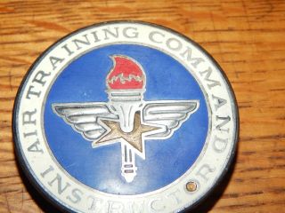 Vintage Air Training Command Instructor Badge S - 21 Made In Usa Usaf Pilot