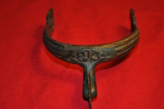 RARE U.  S.  OFFICER ' S CAVALRY SPUR - VERY SIMILAR TO THE MARKED 1864 CHRISTMAS SPUR 6