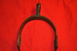 RARE U.  S.  OFFICER ' S CAVALRY SPUR - VERY SIMILAR TO THE MARKED 1864 CHRISTMAS SPUR 7