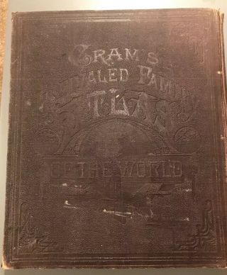 Gram ' s Unrivaled Family Atlas of the World Indexed 1884 2