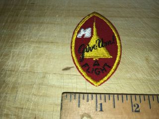 1953 Korea? US AIR FORCE PATCH - 199th Fighter Interceptor Squadron - USAF 3