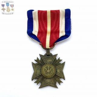 Wwi U.  S.  Veterans Of Foreign Wars Membership Medal Badge Split Wrap Brooch Ww1