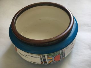 Rare and Unusual Antique Native American Indian Ceramic Bowl - Hammond Turner. 5
