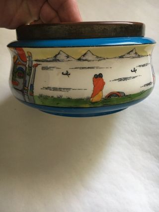 Rare and Unusual Antique Native American Indian Ceramic Bowl - Hammond Turner. 7