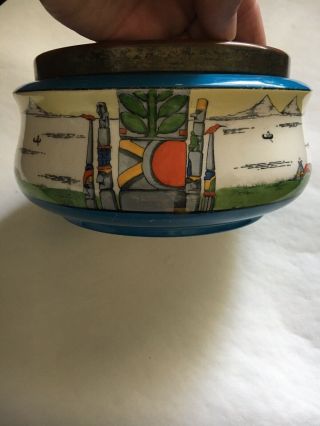 Rare and Unusual Antique Native American Indian Ceramic Bowl - Hammond Turner. 8