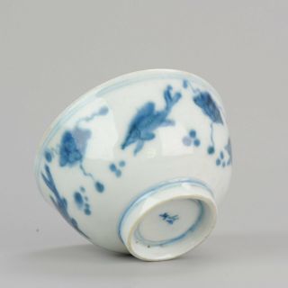 Antique Chinese 16/17th C Porcelain Ming China Bowl Fish Carp Marked[:zh.