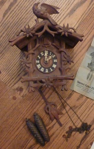 Antique Swiss Cuckoo Clock