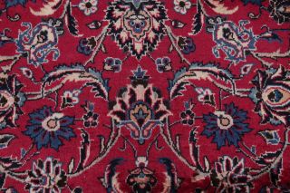One - of - a - Kind Vintage Traditional Floral Persian Oriental 10 ' x13 ' Wool Area Rug 10