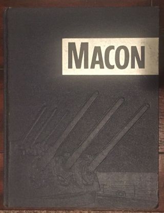 Uss Macon Ca - 132 (1951 - 52) Cruise Book