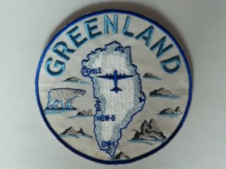 Korean War Era Thule Air Force Base Greenland 7 Inch Patch