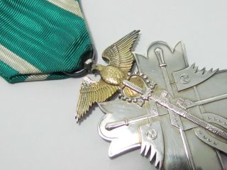 Ww2 Japanese Golden Kite War Medal Badge Army Military Navy Silver Wwii Japan