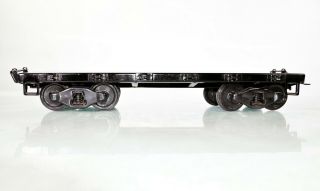 Buddy L Flat Bed Train Car Outdoor Railroad T - Productions Pressed Steel Toy