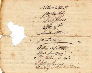 Officers of Rhode Island,  sign payments to General William Barton as attorney 3