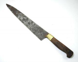 Joseph Rogers & Sons Rare Knife – Iron Cutlers Knife To His Majesty.  G25 - 379 Us