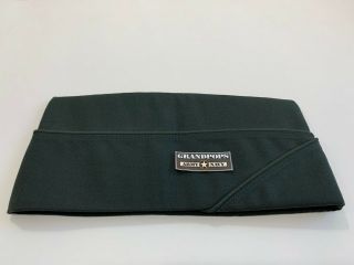 Garrison Cap Olive Drab Od Piping Dated 1995 - Size 7 1/2