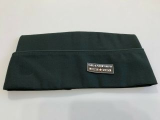 GARRISON CAP OLIVE DRAB OD PIPING DATED 1995 - SIZE 7 1/2 2