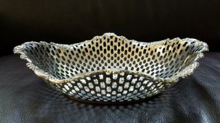 Tiffany & Co.  Sterling Silver Openwork Bowl/basket