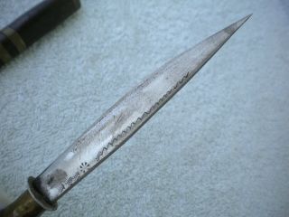 Tuareg Dagger Knife North Africa Sahara engraved 3