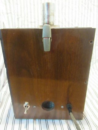 Vintage Barber Shop Wood Case Vacuum Hair Machine 7