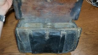 French Model 1770 Musket Cartridge Box Flintlock 1774 Issued