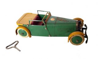 Antique Meccano Green Car Constructor Set No.  1 1930 