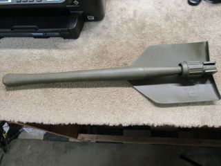 US WW2 Shovel Entrenching Tool M1943 AMES Manufacture Dated 1945 10