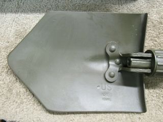 US WW2 Shovel Entrenching Tool M1943 AMES Manufacture Dated 1945 2