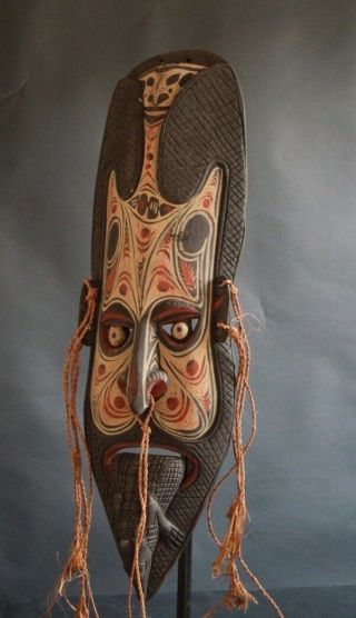 Spirit mask with crocodile - Iatmul - Middle Sepik - Papua 7
