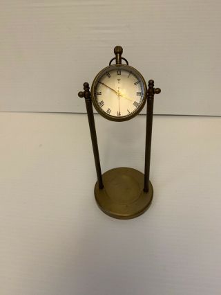 Pre 1947 Glass Orb - Desk Clock - The King 