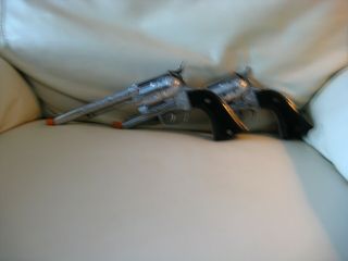 toy cap gun set hubley ric - o - shay 45 with large hubley holster 6