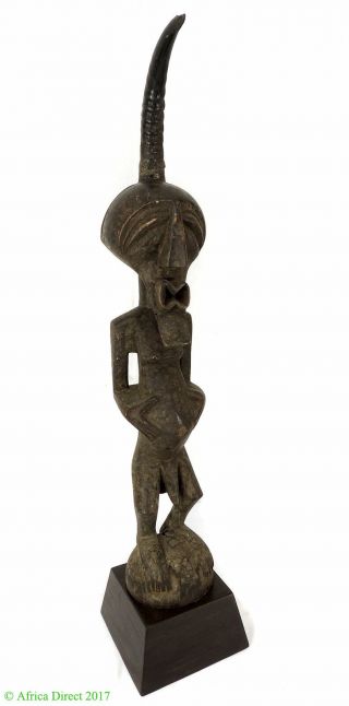 Songye Power Figure Male Nkishi Congo African Art 30 Inch Was $590.  00