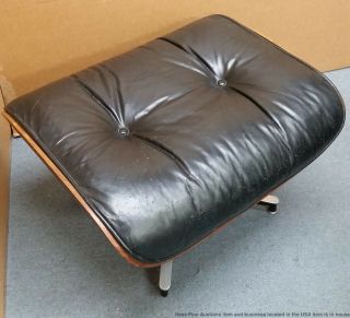 Vintage Charles Eames Herman Miller Lounge Chair Ottoman 670 671 12