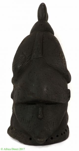 Mende Helmet Mask Sande Society Sowei Liberia African Art WAS $590.  00 2