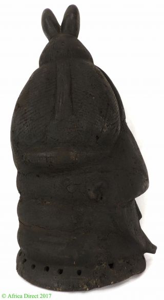 Mende Helmet Mask Sande Society Sowei Liberia African Art WAS $590.  00 3