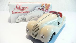 Tin Toy Car 1936 Prewar Schuco Examico 4001 Made In Germany 1936 Color Very Rare