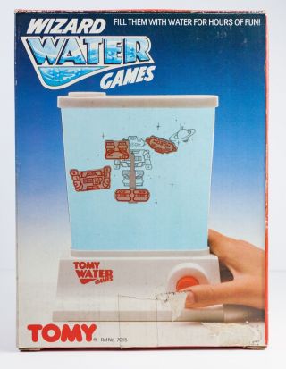 Vintage Tomy Water Games Robot 7015 Rare 80 