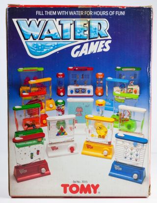 Vintage Tomy Water Games Robot 7015 Rare 80 ' s toy 4