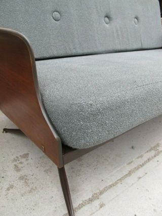 VIKO BAUMRITTER MID CENTURY MODERN LOVESEAT vintage atomic sofa herman miller 8