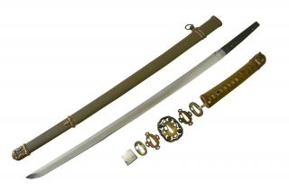 KOTO WWII Japanese Samurai Sword Officer SHIN GUNTO KATANA NIHONTO WW2 BLADE 3