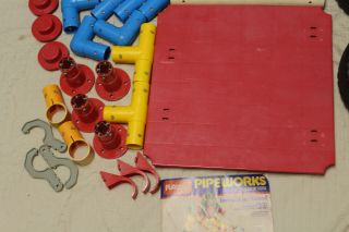 Vintage Playskool Pipe 1986 Basic Set 1000 Only Missing 1 Piece 6