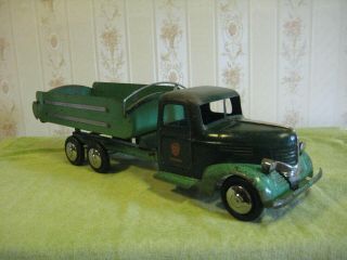 Turner 1939 Dodge Dump Truck 24 3/4” Pressed Steel