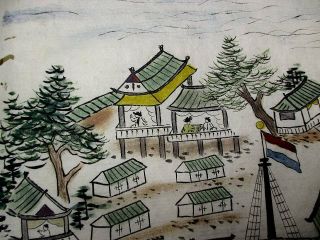 1 - 10 Japanese Dutch DEJIMA kimono Hand - writing manuscript pictures Book 2