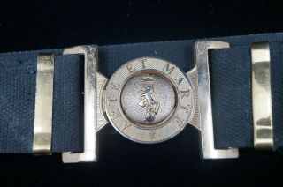 Corps Of Royal Canadian Electrical And Mechanical Engineers Belt And Buckle 1