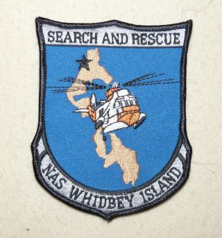 Us Naval Air Station (nas) Whidbey Island Search And Rescue Patch