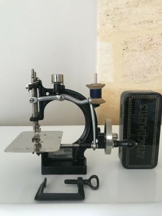 Magnificent Antique Toy Sewing Machine Spenser 1900s