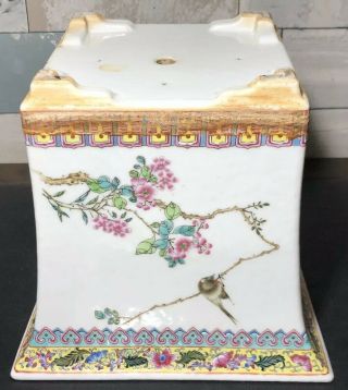 Chinese Export Porcelain Planter & Tray Hand Painted 12