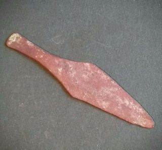 Very Rare Bell - Beaker Copper Dagger From Germany.  Chalcolithic 2500 B.  C.  (1) 2